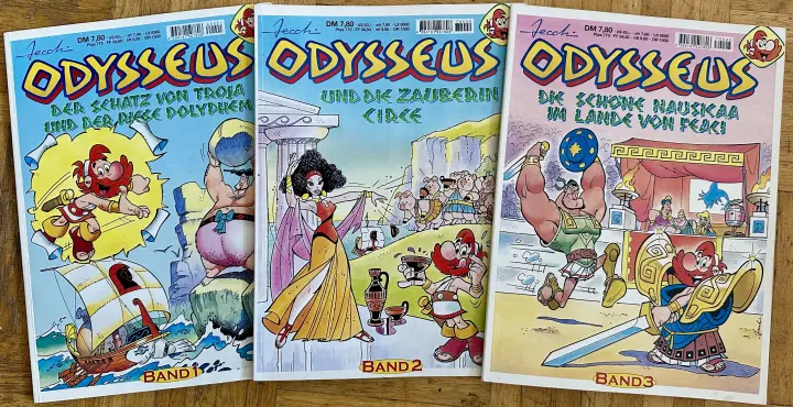 3 Bände Odysseus