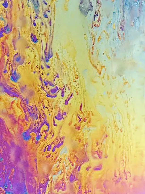 Schillernde Seifenhaut